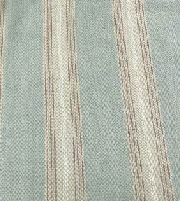 Callow Stripe Fabric by Ian Sanderson Chalk Blue
