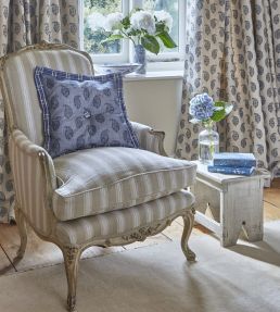 Callow Stripe Fabric by Ian Sanderson Sage