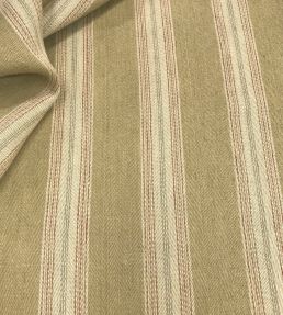 Callow Stripe Fabric by Ian Sanderson Cotswold Stone