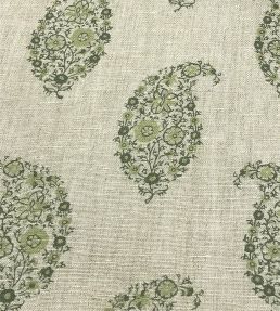 Jessamy Paisley Fabric by Ian Sanderson Pear