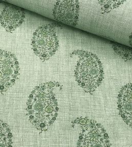 Jessamy Paisley Fabric by Ian Sanderson Thyme