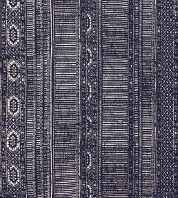 i-Batik Fabric by Ian Sanderson Navy