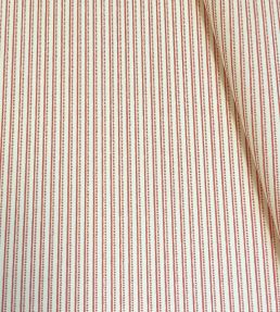 Flo Stripe Fabric by Ian Sanderson Coral