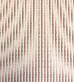 Flo Stripe Fabric by Ian Sanderson Coral