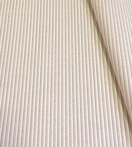 Flo Stripe Fabric by Ian Sanderson Shrimp