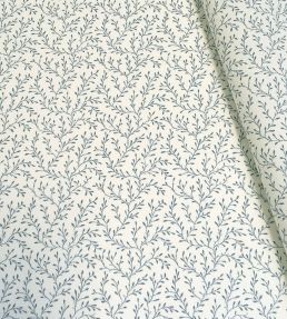 Leonie Fabric by Ian Sanderson Steel Blue