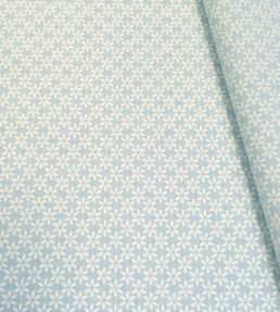 Millie Fabric by Ian Sanderson Alpine Blue