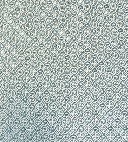 Moresque Fabric by Ian Sanderson French Blue
