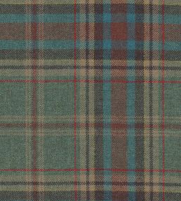 Buchan Plaid Fabric by Ian Sanderson Fireside