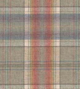 Galloway Plaid Fabric by Ian Sanderson Heathland