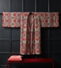 Ianthe Bloom Multi in Ladbroke Linen Fabric by Liberty Lacquer