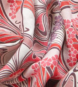 Ianthe Bloom Multi in Ladbroke Linen Fabric by Liberty Lacquer