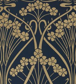 Ianthe Mono Wallpaper by Liberty Lapis
