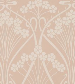 Ianthe Mono Wallpaper by Liberty Ointment