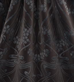Ianthe Velvet Fabric by Liberty Pewter