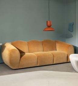 Ice II Fabric by Kirkby Design Cayenne