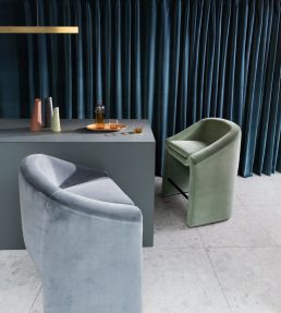 Ice II Fabric by Kirkby Design Cayenne