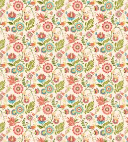 Ichika Trail Wallpaper by Ohpopsi Coral & Linen
