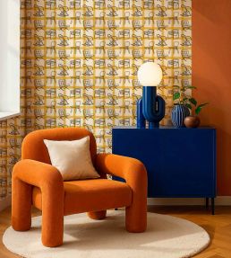 Iconicos Wallpaper by Coordonne Golden