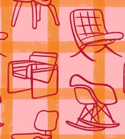Iconicos Wallpaper by Coordonne Pink