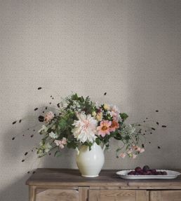 Ida Wallpaper by Borastapeter Linen