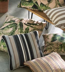 Klaudia Outdoor Fabric by Clarke & Clarke Russet