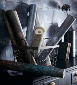 Igneous Wallpaper by Clarke & Clarke Pearl
