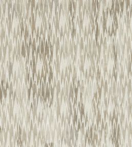 Ignis Fabric by Clarke & Clarke Ivory/Linen