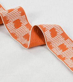Ikat Border Trimming by Villa Nova Pumpkin