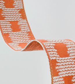 Ikat Border Trimming by Villa Nova Pumpkin