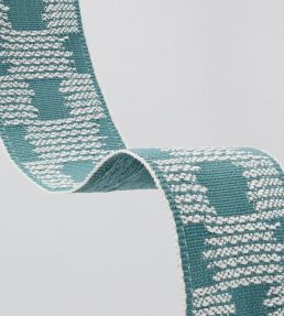 Ikat Border Trimming by Villa Nova Teal