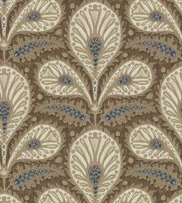 Ikat Clover Wallpaper by Josephine Munsey Brown