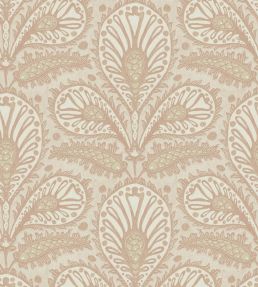 Ikat Clover Wallpaper by Josephine Munsey Plaster Pink