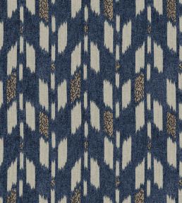 Ikat Desert Wallpaper by Eijffinger Blue