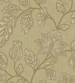 Ikat Flower Trail Wallpaper by Eijffinger Hazel