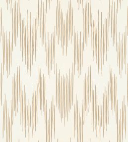 Ikat Wallpaper by Langelid Von Bromssen Cinnamon