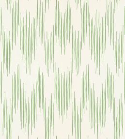 Ikat Wallpaper by Langelid Von Bromssen Ivy Green