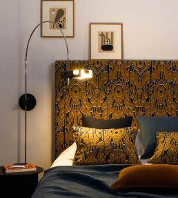 Ikati Fabric by Lelievre Camel