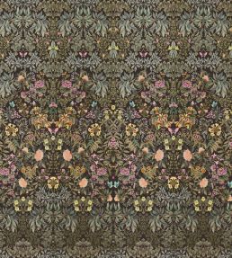 Ikebana Grande Mural by Designers Guild Chocolate
