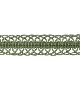 Ilana Crete Trimming by Samuel & Sons Evergreen