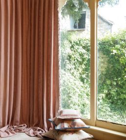 Ilana Crete Trimming by Samuel & Sons Coral