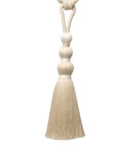 Ilana Single Tassel Tieback Trimming by Samuel & Sons Alabaster