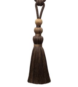 Ilana Single Tassel Tieback Trimming by Samuel & Sons Bark