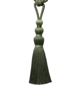 Ilana Single Tassel Tieback Trimming by Samuel & Sons Evergreen