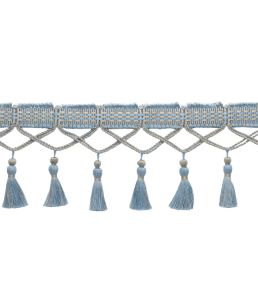 Ilana Tassel Fringe Trimming by Samuel & Sons Ocean