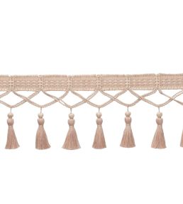 Ilana Tassel Fringe Trimming by Samuel & Sons Petal