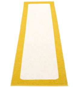 Pappelina Ilda Runner rug Mustard/Vanilla IL5724 Mustard/Vanilla