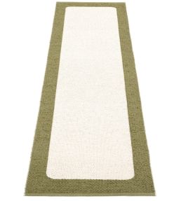 Pappelina Ilda Runner rug Pine/Vanilla IL1N724 Pine/Vanilla