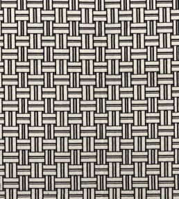 Illinois Fabric by Camengo Black & White