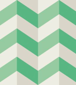 Illusion Chevron Wallpaper by Ohpopsi Jade Twist